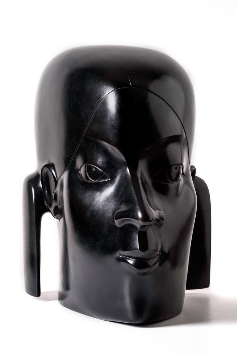 The Two Faces', una estatua fundido de bronce del artista Kobe a la venta a través de Gallerease