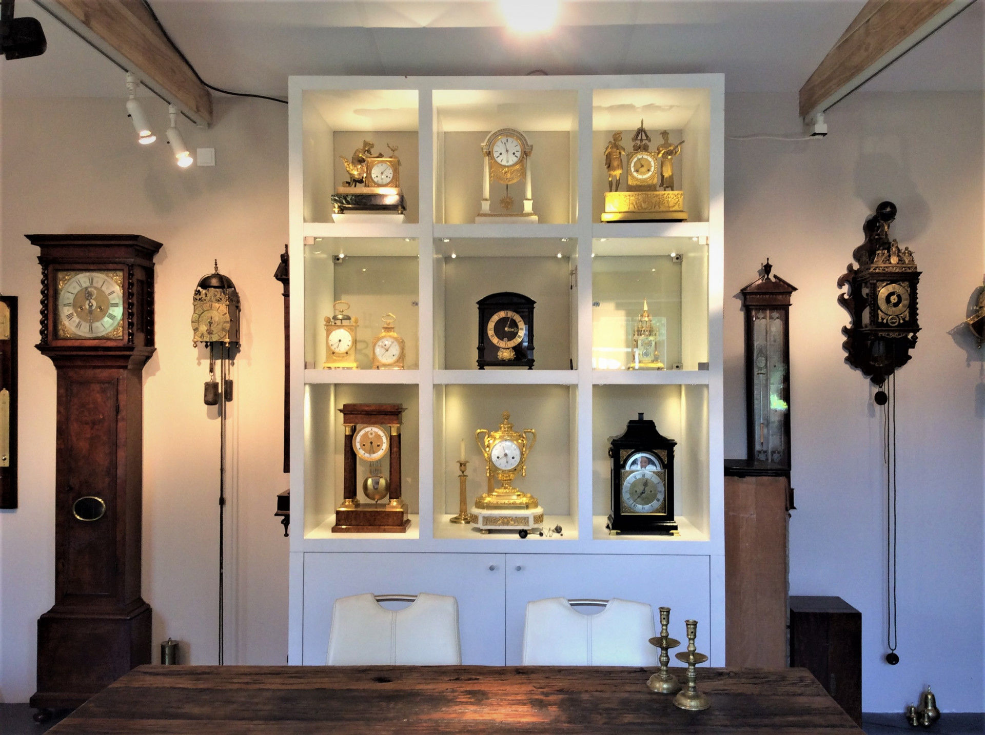 Display cabinet at Joost Jongerius showroom